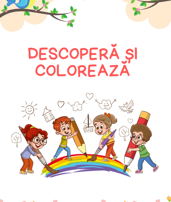 A5 Descoperă și colorează
