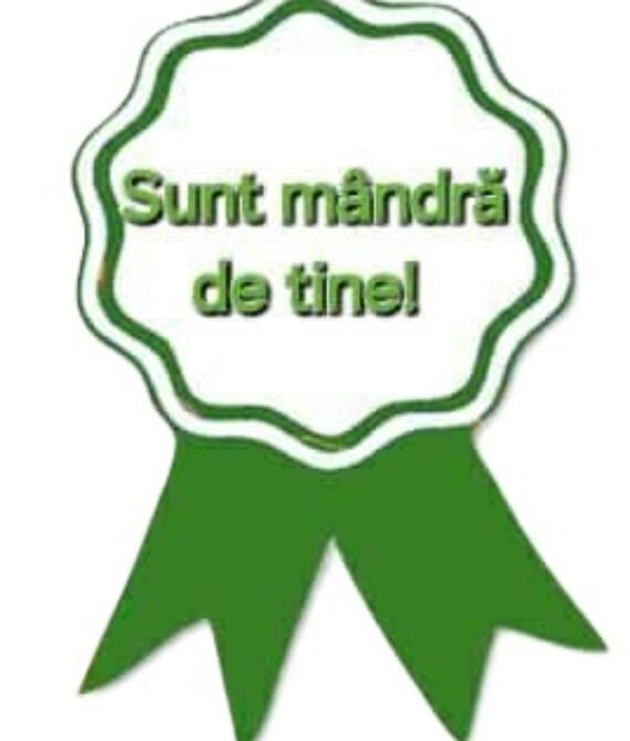 Bant „ Sunt mândră de tine! ”